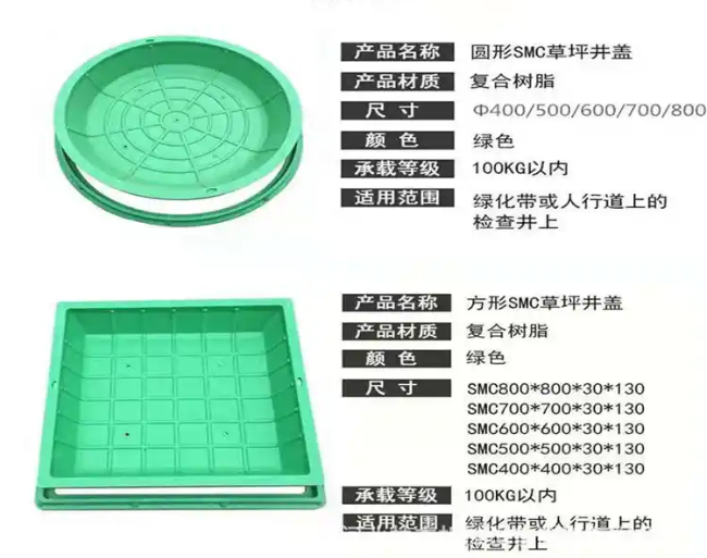 广南树脂复合种植井盖展示