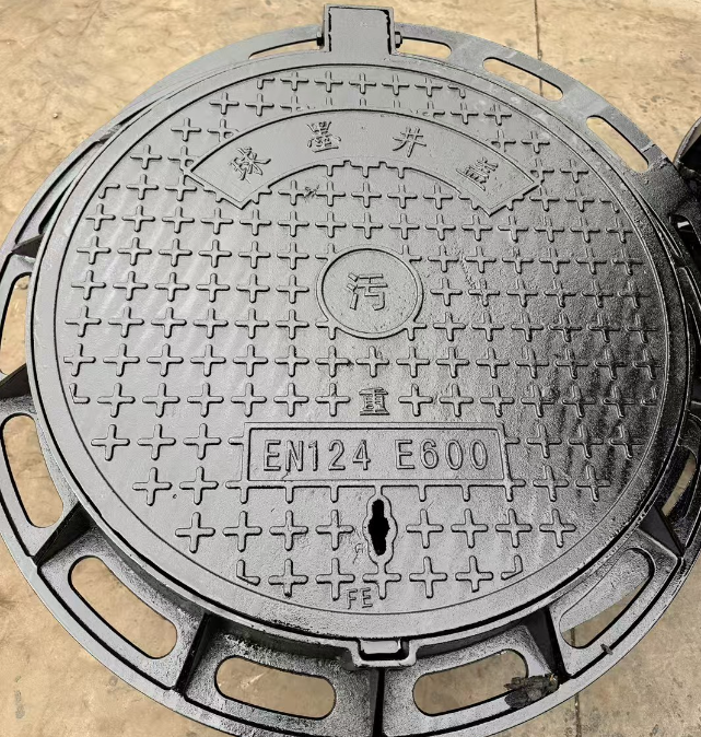 广南球墨铸铁五防井盖展示